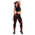 Nauru Legging - Red Tentacle Turtle 1