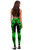 Samoa Legging Polynesian Pattern Green 4