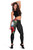 Marshall Islands Polynesian Legging - Hibiscus Coat of Arms 2