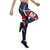 American Samoa Legging - AS Flag with Polynesian Patterns 2