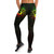 Pohnpei Micronesia Legging - Reggae Turtle Hibiscus Flower Frame Vintage 3