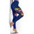 Hawaii Polynesian Legging - Floral With Seal Blue 2