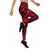 Guam Polynesian Legging - Guam Red Seal with Polynesian Tattoo 2