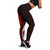 Tokelau Polynesian Legging  - Coat Of Arm With Hibiscus 2