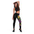 Federated States of Micronesia Legging - Plumeria Flowers with Spiral Patterns 3
