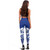 Gambier Islands Polynesian Legging - Polynesian Tattoo Flag Version 4