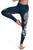 American Samoa Legging - Polynesian Hibiscus with Summer Vibes 4