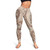 American Samoa Legging - Hibiscus Flowers Vintage Style 2
