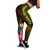 Cook Islands Polynesian Legging -  Hibiscus and Banana Leaves 1