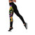 Tokelau Legging - Plumeria Flowers with Spiral Patterns 1