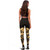Norfolk Island Polynesian Legging - Polynesian Tattoo Gold Version 4