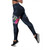 Polynesian Legging - Tropical Flower 1