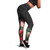 American Samoa Polynesian Legging - Tropical Vintage Hibiscus