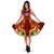 Northern Mariana Islands Midi Dress - Tribal Tuna Fish 1