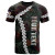 American Samoa Polynesian Custom Personalised T-Shirt - Chain Polynesian 1