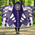 American Samoa Hooded Blanket - Polynesian Tattoo Flag 1
