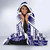 American Samoa Hooded Blanket - Polynesian Tattoo Flag 3