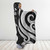 Fiji Hooded Blanket - White Tentacle Turtle Crest 4