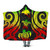 Papua New Guinea Hooded Blanket - Reggae Tentacle Turtle 1
