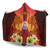 Tahiti Hooded Blankets - Tribal Tuna Fish 3