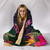 Polynesian Hawaii Personalised Kanaka Maoli Hooded Blanket - Summer Hibiscus 5