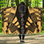 Palau Hooded Blanket - Polynesian Tattoo Gold 1
