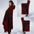 Palau Polynesian Chief Hooded Blanket - Red Version 2