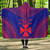 Wallis And Futuna Flag Polynesian Chief Hooded Blanket 1