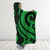 Guam Hooded Blanket - Green Tentacle Turtle 4
