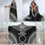 Cook Islands Polynesian Chief Hooded Blanket - Black Version 4