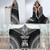 Norfolk Island Polynesian Chief Hooded Blanket - Black Version 4