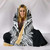 Hawaii Polynesian Custom Personalised Hooded Blanket - Hawaii Pride White Version 2
