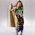 Marshall Islands Custom Personalised Hooded Blanket - Rainbow Polynesian Pattern 3