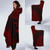 Kanaka Maoli Polynesian Chief Hooded Blanket - Red Version 2