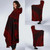 Marquesas Islands Polynesian Chief Hooded Blanket - Red Version 2