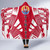 Tahiti Hooded Blanket - Polynesian Tattoo Flag 5