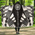 American Samoa Hooded Blanket - Polynesian Tattoo Black 1