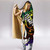 Vanuatu Custom Personalised Hooded Blanket - Rainbow Polynesian Pattern 3