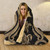 Tokelau Hooded Blanket - Gold Tentacle Turtle 4