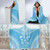 Fiji Flag Polynesian Chief Hooded Blanket 4