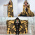 Fiji Hooded Blanket - Polynesian Tattoo Gold 4