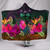 Fiji Hooded Blanket - Summer Hibiscus 1