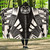 Marquesas Islands Hooded Blanket - Polynesian Tattoo Black 1