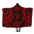 Hawaii Hooded Blanket - Red Tentacle Turtle 1