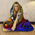 Cook Islands Hooded Blanket - Rainbow Polynesian Pattern 4