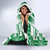 Norfolk Island Hooded Blanket - Polynesian Tattoo Flag 3