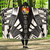Tonga Hooded Blanket - Polynesian Tattoo Black 1