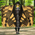 Nauru Hooded Blanket - Polynesian Tattoo Gold 1