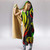 Hawaii Hooded Blanket - Reggae Tentacle Turtle 2