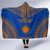 Marshall Islands Flag Polynesian Chief Hooded Blanket 5